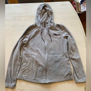 North Face fleece zipper up jacket